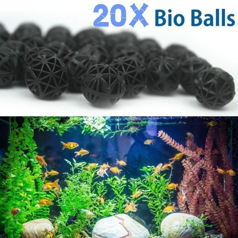 Aquarium Marine Filter - 20 Stuks 16mm Aquarium Filter Bio