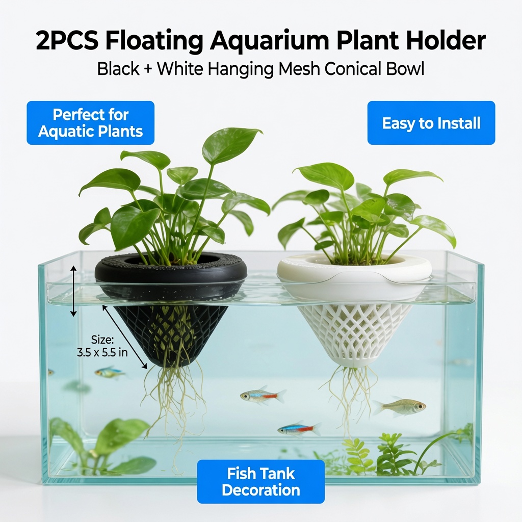 2 stuks drijvende aquariumplan - Marine Aquarium All In One recensie en prijs