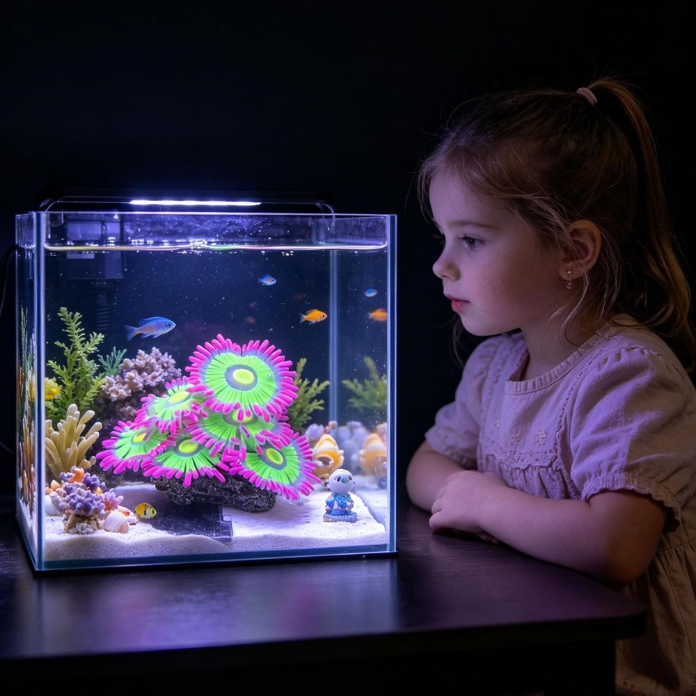 Gloeiende zachte aquariumdecor - Marine Aquarium For Sale recensie en prijs